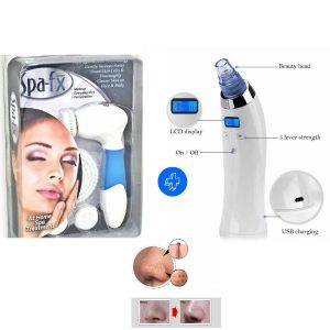 Pack Soin et Nettoyage Brosse de Visage+Aspirateur Point Noir