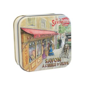 Boite Métal Boutique & Savon 100g