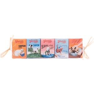 Papillote Animaux & Savons 5x25g
