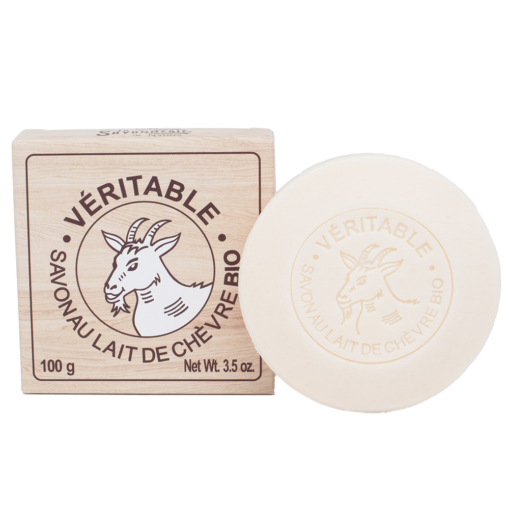 Savon Rond Lait de Chèvre Bio 100g