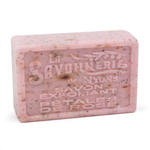 Savon Exfoliant Pétales de Rose 100g