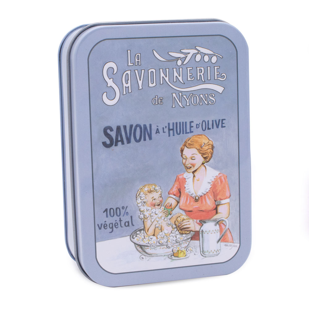 Boîte Métal Bébé Et Maman & Savon 200g – Image 2