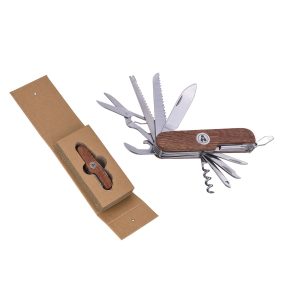 Couteau multifonctions en bois de santal