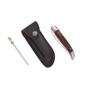 Couteau pliant avec aiguiseur