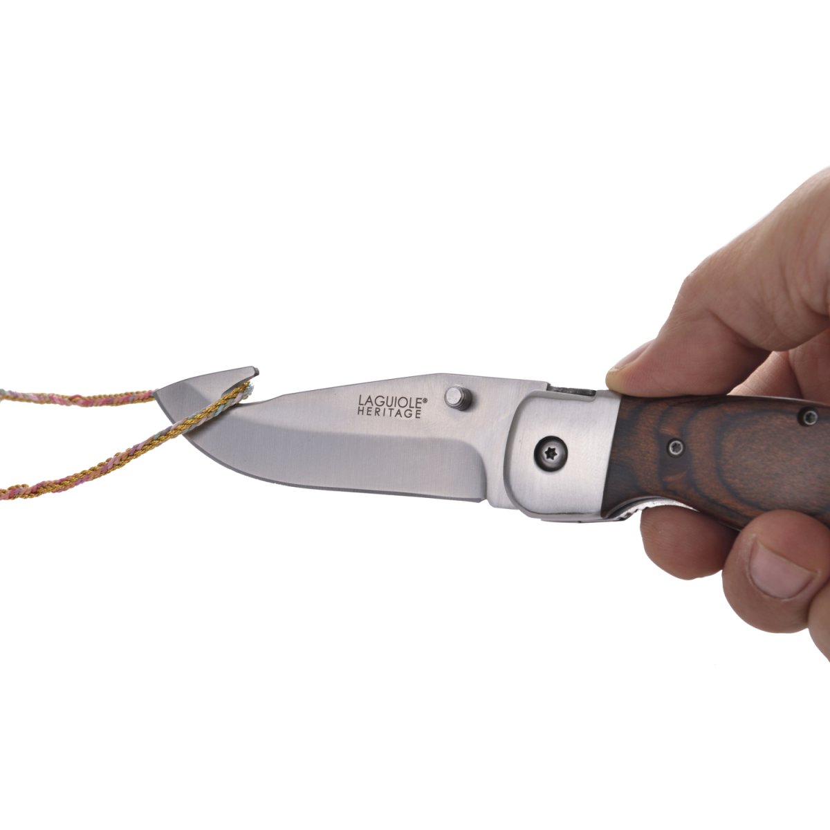 Coffret Couteau de Chasse avec Etui en Cuir Noir – Image 8
