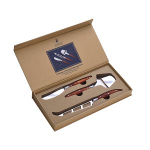 Coffret de 3 couteaux à beurre et fromage
