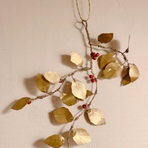 Branche en laiton avec perles M.Stoltz