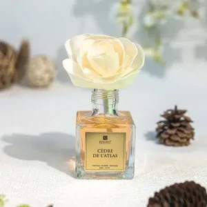 DIFFUSEUR À FLEURS 100ml – CÈDRE DE L’ATLAS