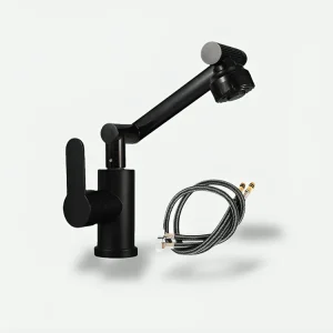 Robinet rotatif 1080° avec bras articulé