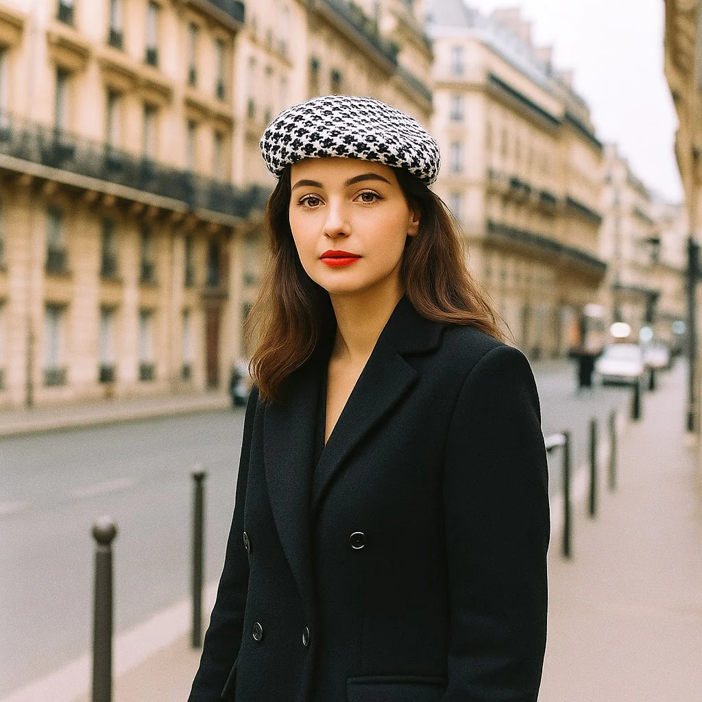 Béret Femme Vintage - Parizo – Image 3