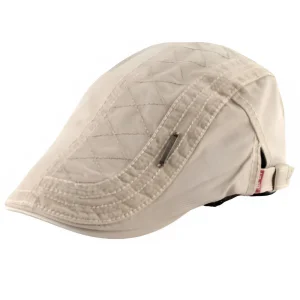 Béret Homme en Coton Matelassé - Quilted