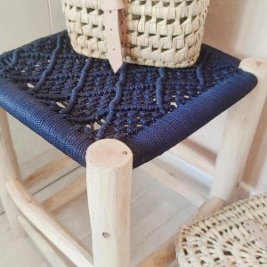Tabouret MACRAMÉ