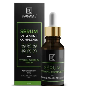 ✨ Sérum Vitamines Complexes MultiBénéfices 30 ml – Aloe Vera Bio 86% ✨