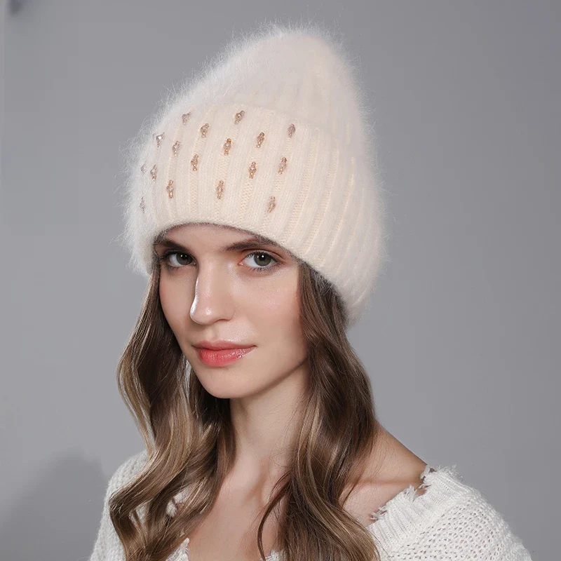 Bonnet Femme Douceur Perlée - Lunaria – Image 4