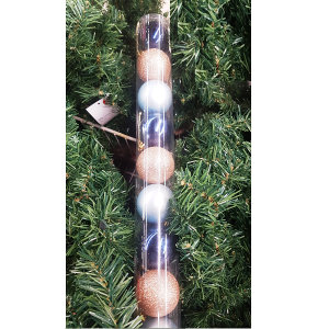 10 Boules De Noël  4 Couleur  6 cm