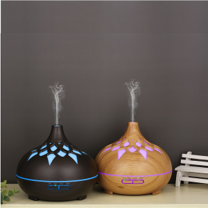 Diffuseur Huiles Essentielles Humidificateur d’air Lumineux Avec Télécommande