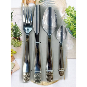 Set Couverts de Table Inox 24pcs – Classique & Pratique