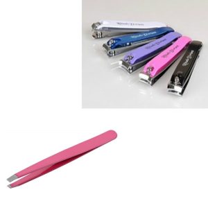 Ensemble Pince à épiler + Coupe Ongles