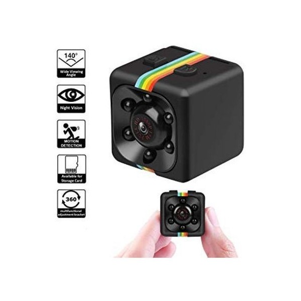 Mini Caméra Surveillance FULL HD 1080P Vision Nocturne , Détection De Mouvement – Image 6