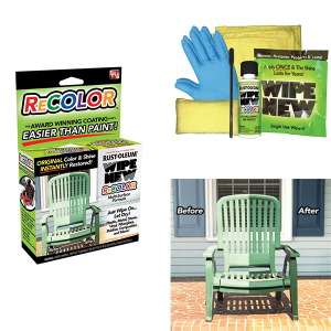 Produit restauration couleur Rust-Oleum Wipe New Recolor