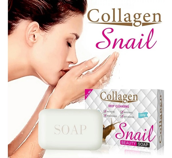 Savon En Collagène Naturelle Nourrissant Pour Un Nettoyage En Profondeur , Anti-rides, Anti-âge – Image 2