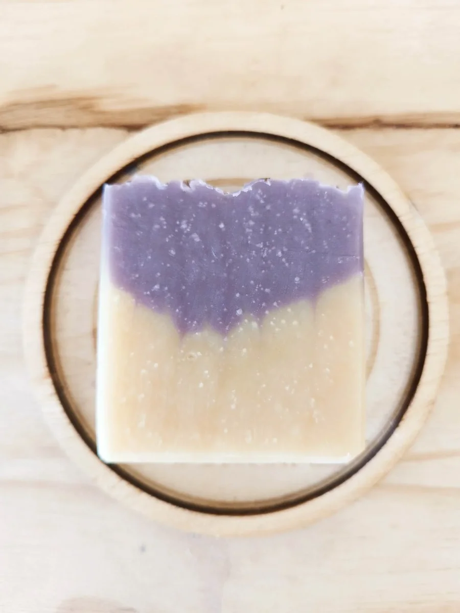 Savon Surgras au Lait de Chèvre et Lavande "Le Lavand'IØ " (à partir de 3,50€) – Image 5