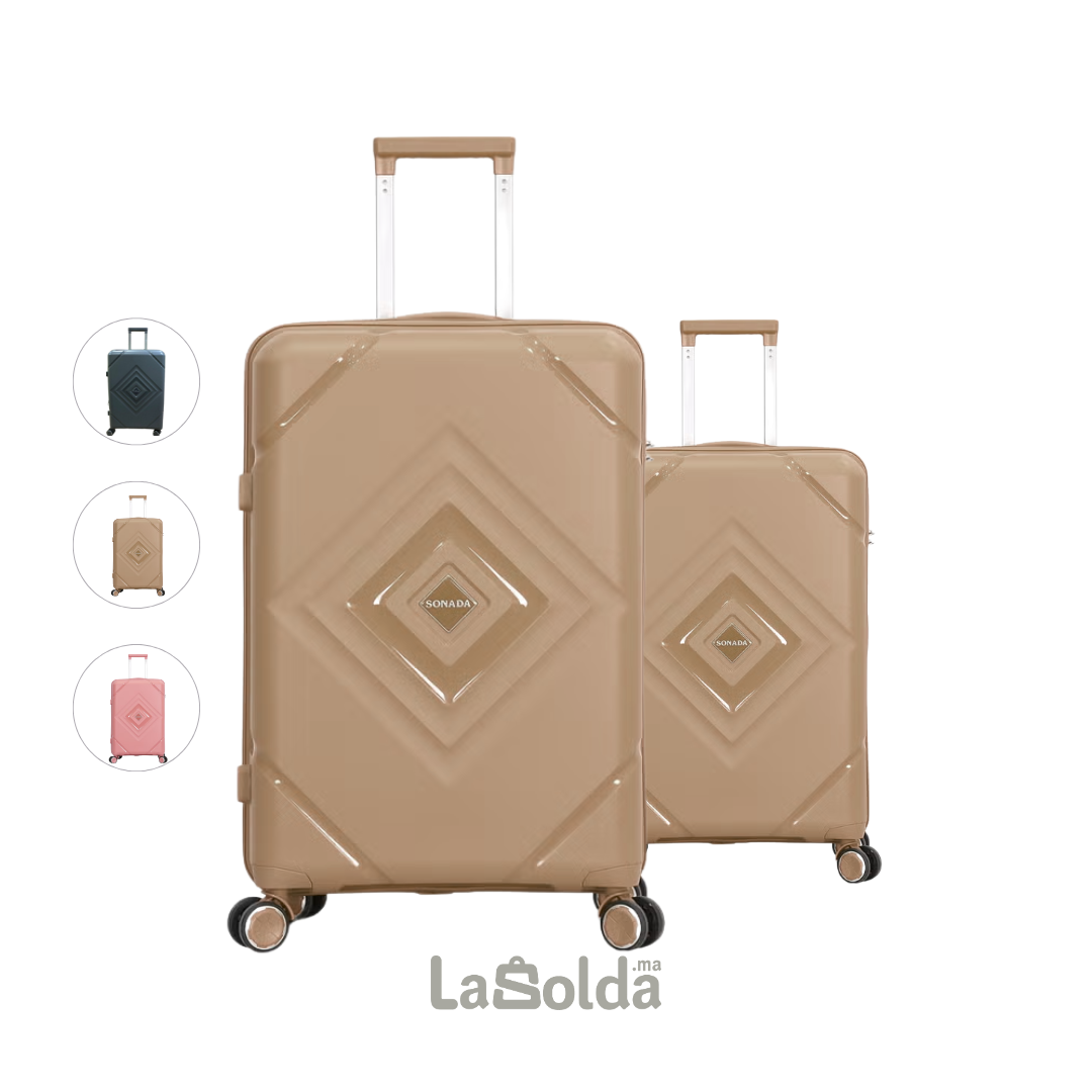 Set de 2 Valises Tropicase – Cabine + Grande