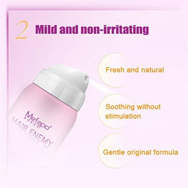 Spray épilatoire sans douleur unisexe – 100% efficace – Image 6
