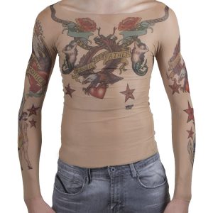 T-Shirts Tattoo Wild Rose Hommes-Femmes
