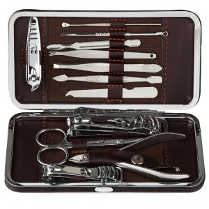 Trousse Manucure Pédicure Set de 10 pièces